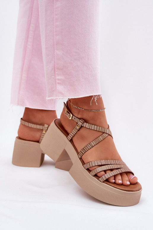 Sieviešu basenes    06990-25 Zelta krāsas Sieviešu basenes    06990-25 Zelta krāsas