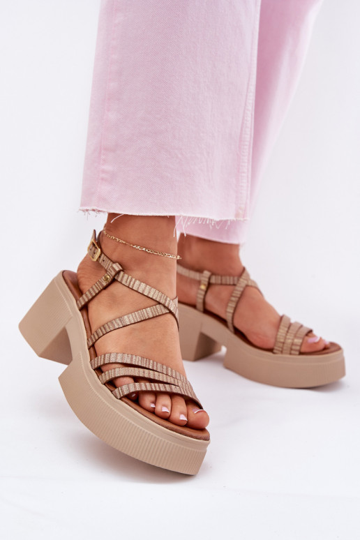 Sieviešu basenes    06990-25 Zelta krāsas Sieviešu basenes    06990-25 Zelta krāsas