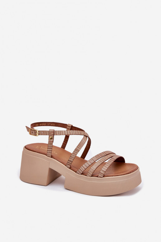 Sieviešu basenes    06990-25 Zelta krāsas Sieviešu basenes    06990-25 Zelta krāsas