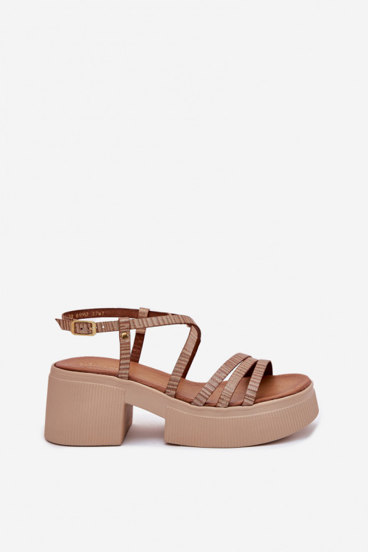 Sieviešu basenes    06990-25 Zelta krāsas Sieviešu basenes    06990-25 Zelta krāsas