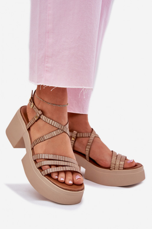 Sieviešu basenes    06990-25 Zelta krāsas Sieviešu basenes    06990-25 Zelta krāsas