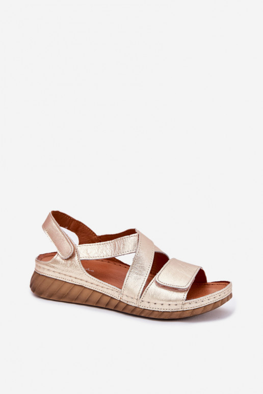 Sieviešu basenes   ar lipīgām aizdarēm  L6848-25 Zelta krāsas Sieviešu basenes   ar lipīgām aizdarēm  L6848-25 Zelta krāsas