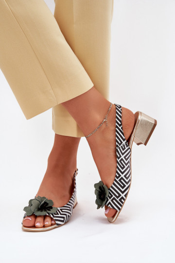 Sieviešu basenes      Laura Messi 2973 Baltas-Melns 2