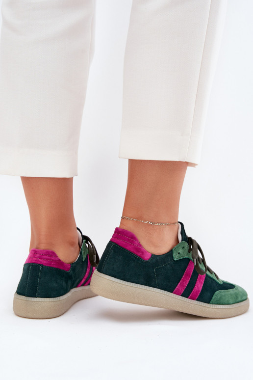 Zazoo N1068 zamšādas   modeļa apavi  haki krāsas