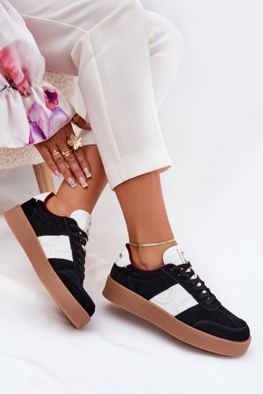 zamšādas  modeļa apavi  Daniel Lopez Just Dare SS2D4021 Melns