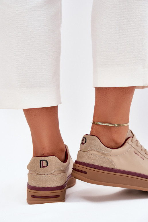     modeļa apavi Daniel Lopez Just Dare SS2D4007 smilšu krāsas