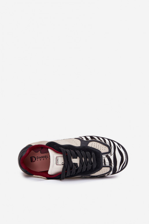 Sieviešu sporta apavi Daniel Lopez Just Dare SS2D4015 Zebra smilšu krāsā