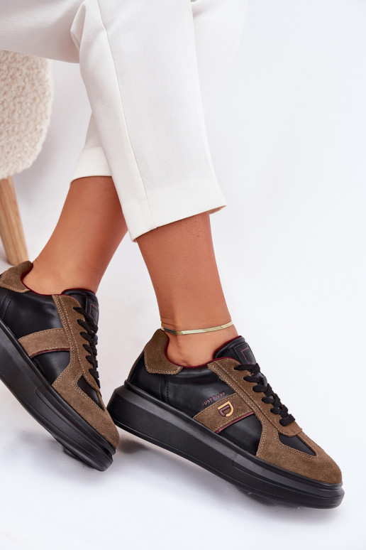     modeļa apavi ar platformu Daniel Lopez Just Dare SS2D4001 Melns