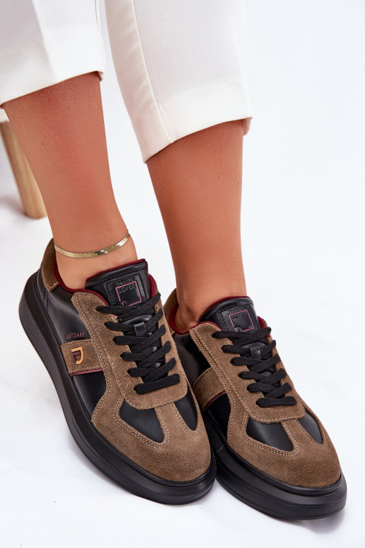     modeļa apavi ar platformu Daniel Lopez Just Dare SS2D4001 Melns