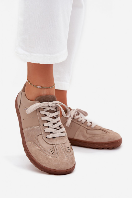   Sieviešu apavi Barefoot Zazoo N1277S2 smilšu krāsas