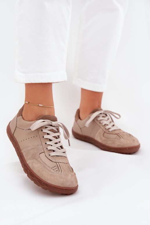   Sieviešu apavi Barefoot Zazoo N1277S2 smilšu krāsas