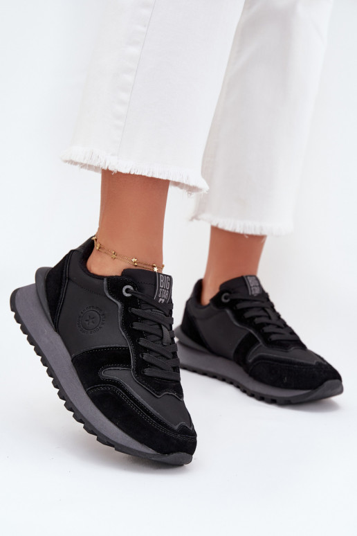    modeļa apavi  Big Star OO274529 HI-POLY SYSTEM Melns