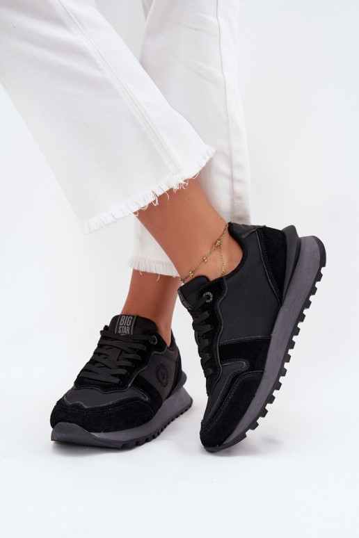    modeļa apavi  Big Star OO274529 HI-POLY SYSTEM Melns