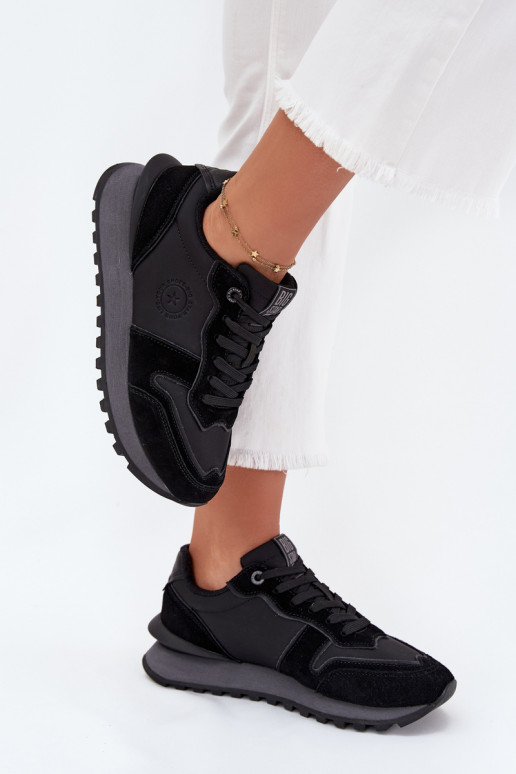    modeļa apavi  Big Star OO274529 HI-POLY SYSTEM Melns