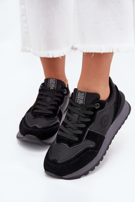    modeļa apavi  Big Star OO274529 HI-POLY SYSTEM Melns