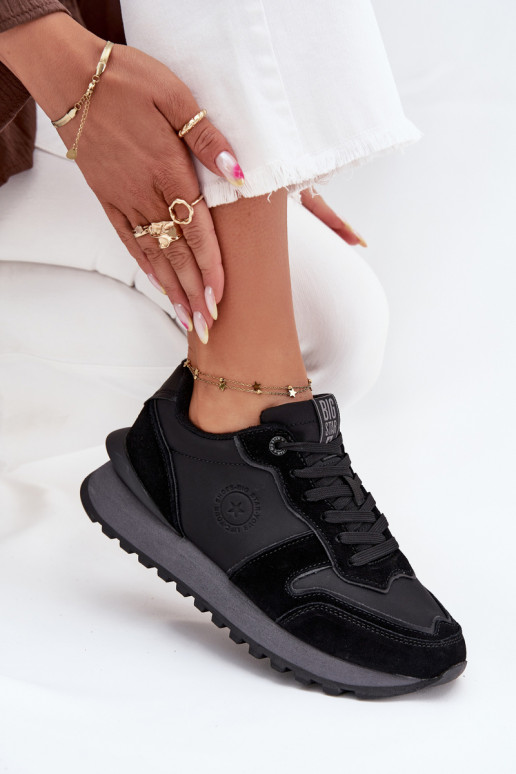    modeļa apavi  Big Star OO274529 HI-POLY SYSTEM Melns