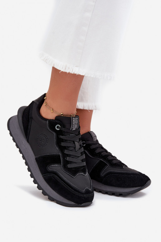    modeļa apavi  Big Star OO274529 HI-POLY SYSTEM Melns