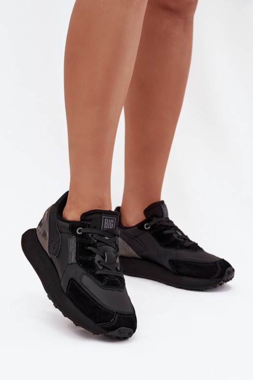    modeļa apavi  Big Star OO274562 Hi-Poly System Melns