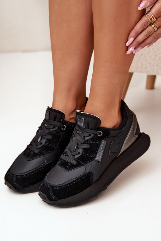    modeļa apavi  Big Star OO274562 Hi-Poly System Melns