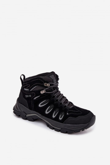   pārgājienu zābaki  Big Star OO17433 HI-POLY SYSTEM Melns