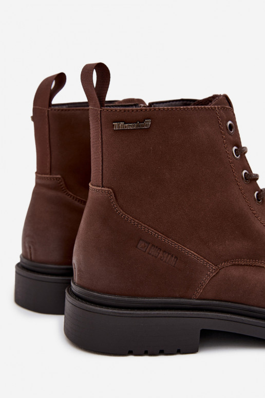   siltināti Sieviešu puszābaki   Big Star OO174149 Czekoladowe