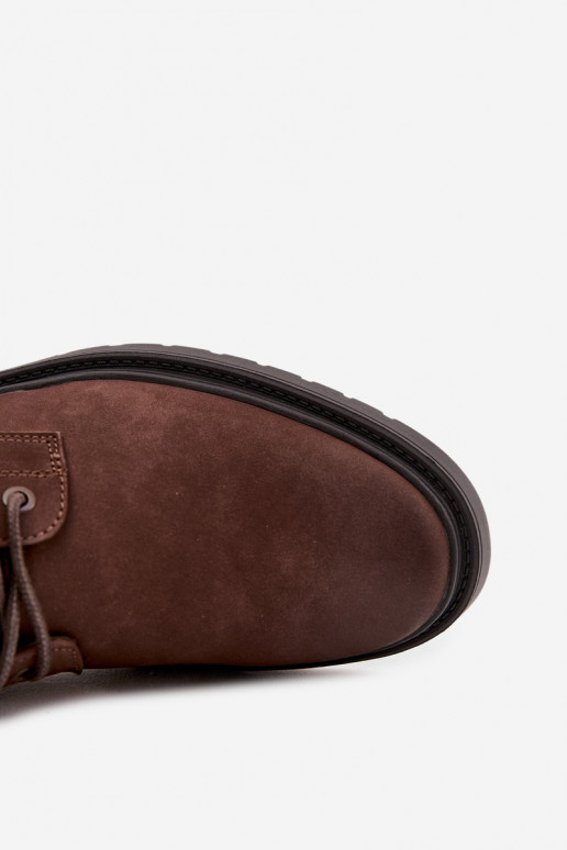   siltināti Sieviešu puszābaki   Big Star OO174149 Czekoladowe