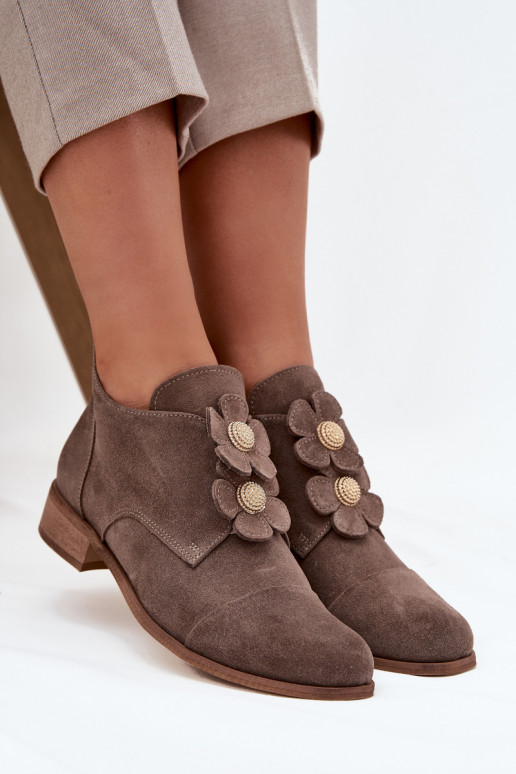 zamšādas apavi   kami Zazoo 3080 smilšu krāsas zamšādas apavi   kami Zazoo 3080 smilšu krāsas