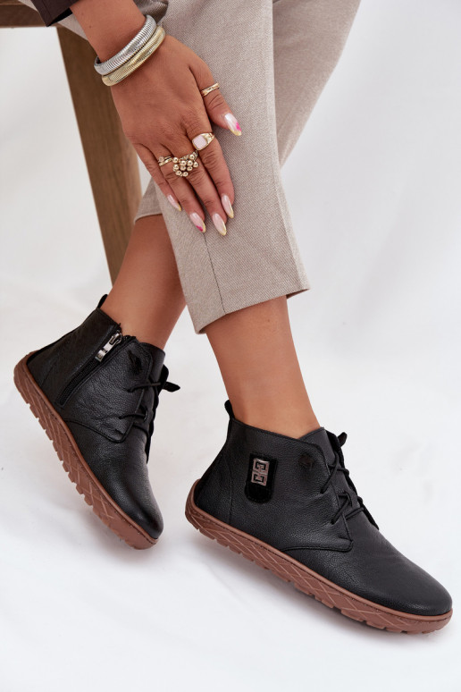 apavi Barefoot   Detalem Zazoo 30072 Melns   apavi Barefoot   Detalem Zazoo 30072 Melns