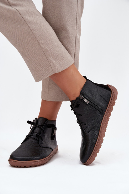 apavi Barefoot   Detalem Zazoo 30072 Melns   apavi Barefoot   Detalem Zazoo 30072 Melns