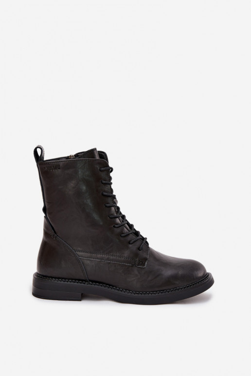   siltināti  zābaki Big Star SS274480 Melns