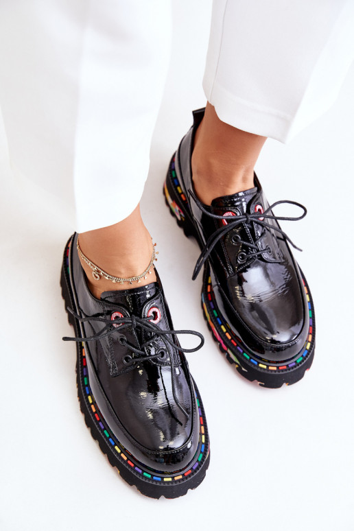 Laque apavi  šņorējami Artiker 55C0497 Melns Laque apavi  šņorējami Artiker 55C0497 Melns