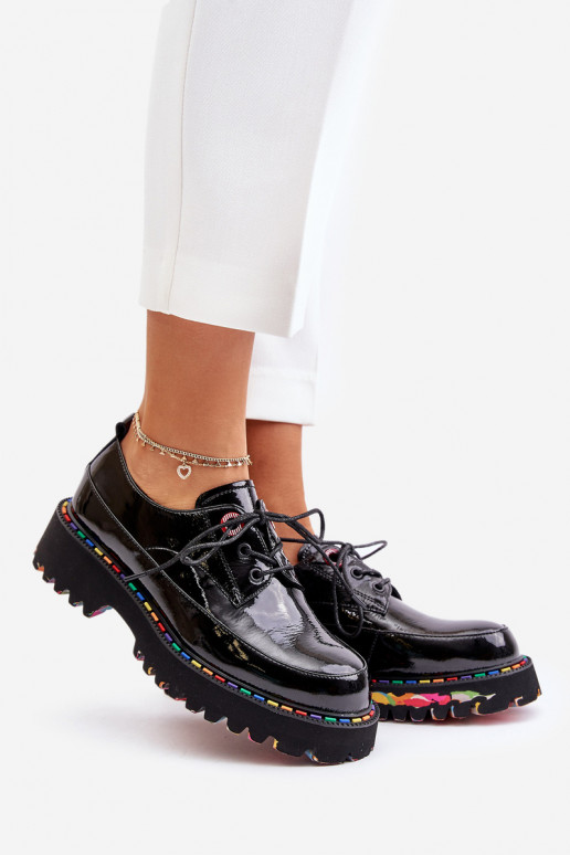 Laque apavi  šņorējami Artiker 55C0497 Melns Laque apavi  šņorējami Artiker 55C0497 Melns