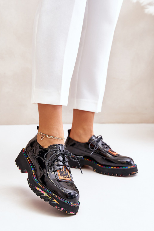 Laque apavi  šņorējami Artiker 55C0499 Melns Laque apavi  šņorējami Artiker 55C0499 Melns