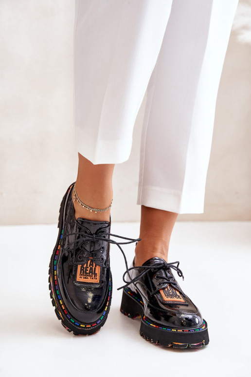 Laque apavi  šņorējami Artiker 55C0499 Melns Laque apavi  šņorējami Artiker 55C0499 Melns