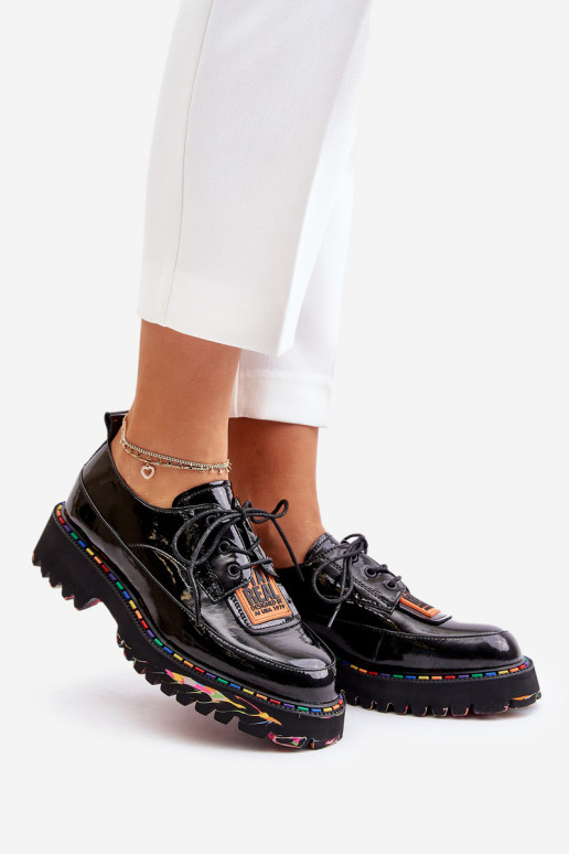 Laque apavi  šņorējami Artiker 55C0499 Melns Laque apavi  šņorējami Artiker 55C0499 Melns