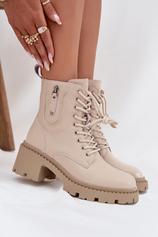 Zamšaini sieviešu sniega zābaki ar siltinājumu un platformu Vinceza 95354 smilšu krāsā