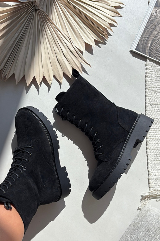 Sievišķi siltināti darba potītes zābaki, melnā krāsā, Tai turirvielle