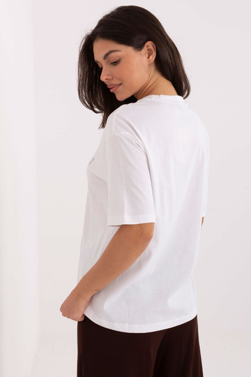 Balti-rožaini T-krekli 2