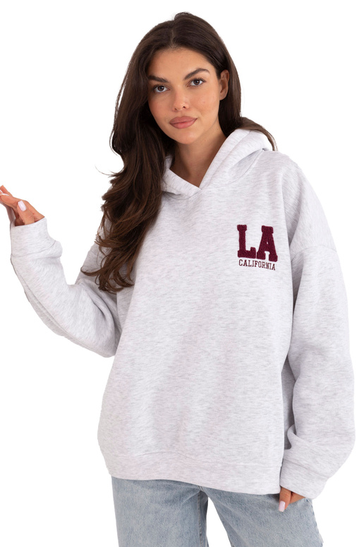 Gaiši pelēks džemperis