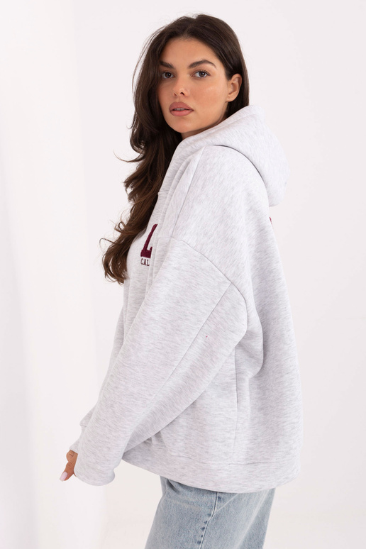 Gaiši pelēks džemperis