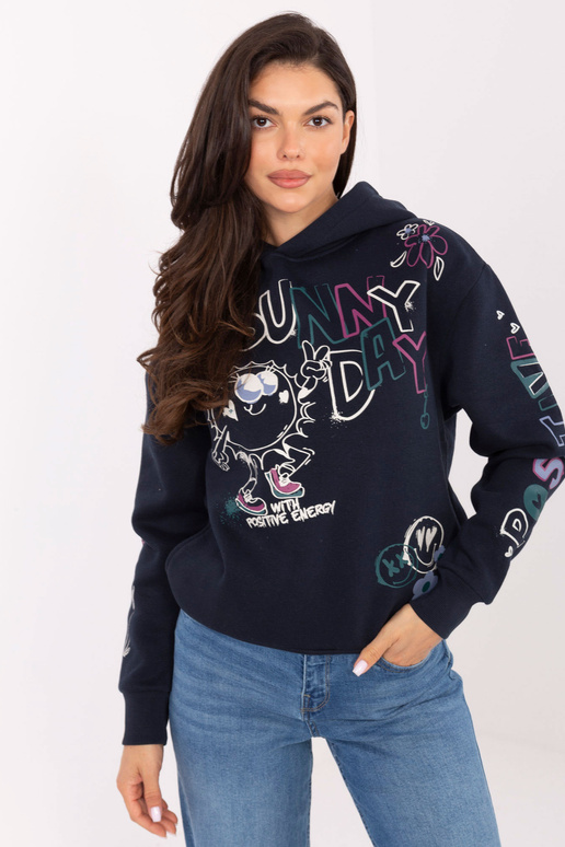 Tumši zils džemperis