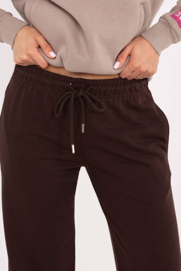 Tumši brūnas sporta bikses 2