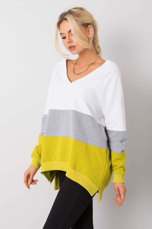 Citronu krāsas džemperis