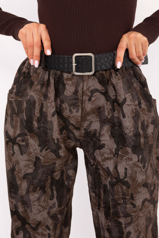 Bikses - tumši brūnas