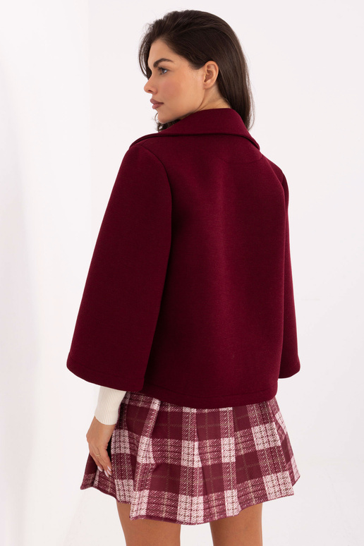 Jaka - burgundijas krāsas