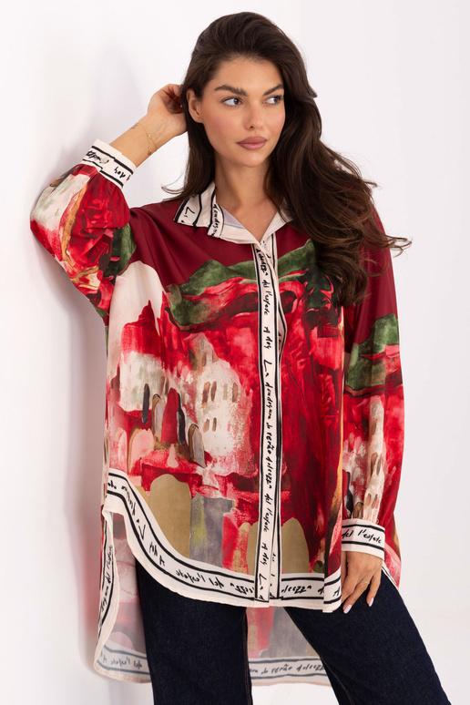 Bordo krāsas krekls