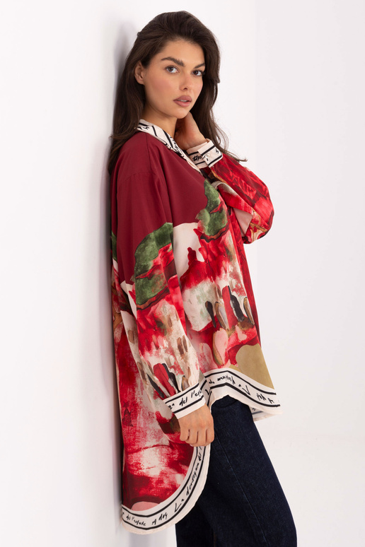 Bordo krāsas krekls