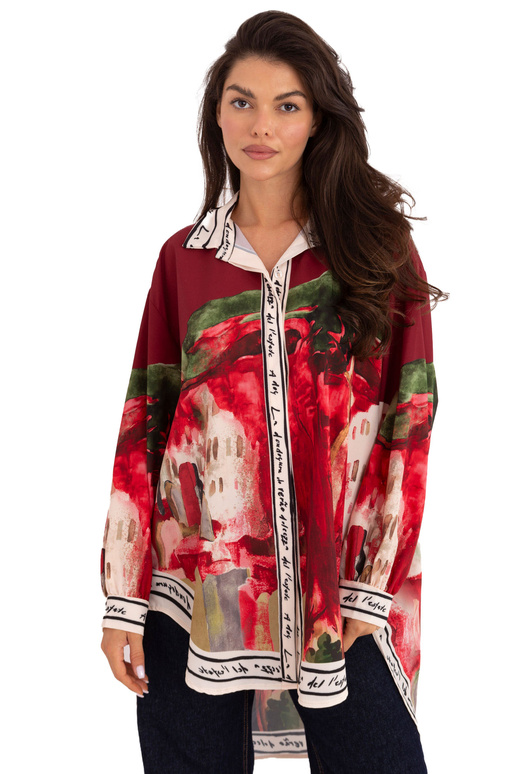 Bordo krāsas krekls