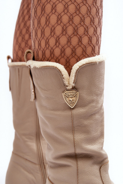    garie zābaki  smilšu krāsas Bayla