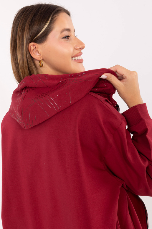 Komplekts bordō krāsā